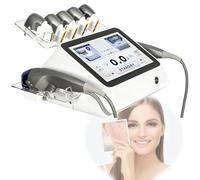 Máquina de belleza profesional 7F for rostro y cuerpo, dispositivo de estiramiento facial, reafirma líneas finas, rejuvenece la piel y los contornos, incluye 7 cabezales