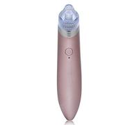 Máquina de belleza y removedor de succión de espinillas de nariz eléctrica, con 4 cabezales de belleza intercambiables y succión de 3 niveles, eliminar espinillas y arrugas(Oro rosa)