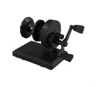 Máquina de bobina de línea de pesca ajustable con velocidad de transmisión de 1 3 7 para bobinado de alambre suave, adecuada para carretes de hasta 6 5 cm de diámetro interior