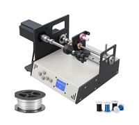 Máquina de bobinado automático de bobina de alta precisión ± 0,01 mm, bobinadora de cable industrial de 900 RPM con pantalla LCD para alambre de metal, línea de pesca e hilo de seda