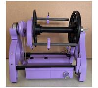 Máquina de bobinado de hilo de lana de velocidad ajustable, rueda giratoria eléctrica de 800 rpm, máquina automática de bobinado de hilo de 12 V, capacidad de 4 onzas, mini máquina de bobinado de hilo
