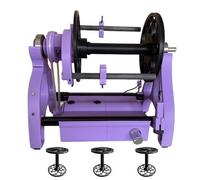 Máquina de bobinado de hilo de velocidad ajustable, hilado de lana de 800 rpm, hacia adelante/atrás, mini bobinadora de hilo doméstico