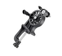 Máquina de bobinado de línea de pesca de alta velocidad ajustable, bobinadora de líneas de pesca con abrazadera de mesa segura, estación de bobinado de línea de pesca
