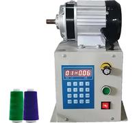 Máquina de bobinado digital con velocidad ajustable y contador de giro 0-9999, bobinadora automática de alambre industrial para alambre esmaltado, perfecto para bobinado de precisión