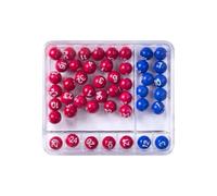 Máquina de bolas de lotería - Mini Super Lottos Selector de números | Dispositivo de sorteo aleatorio portátil ligero | Interfaz de usuario intuitiva para juegos de bingo de doble color, juego de keno