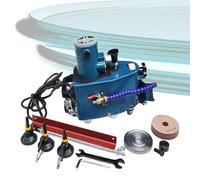 Máquina de bordes de vidrio de 800 W para bordes biselados, borde de vidrio de 3 a 20 mm, máquina pulidora de 8000 r/min para fábrica y manualidades