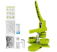 Máquina de botones de 58 mm con 100 piezas de botones, imagen y cortador circular, insignia de prensa a presión para regalos DIY