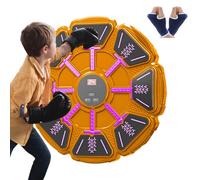 Máquina de Boxeo con Música para Entrenamiento,Equipo de Golpeo Inalámbrico Musical,Entrenador de Boxeo Montado en Pared - para Gimnasio Ejercicio Entrenamiento Fitness Deporte Oficina y Uso Interior