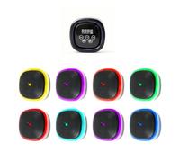 Máquina de Boxeo con Música Split, 8 Objetivos de Entrenamiento de Reacción Inteligente con Luz, Máquina de Fitness de Música de Boxeo con 10 Modos, Unidad Independiente Portátil con Pantalla de