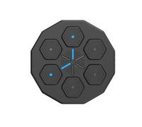 Máquina de boxeo inteligente con Bluetooth, carga USB, luz LED rítmica, objetivo de pared, saco de arena, objetivo de entrenamiento relajante para boxeo, deporte, combinado con fitness