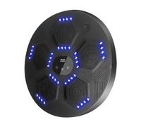 Máquina de boxeo montada en la pared - Máquina de boxeo musical | Máquina de boxeo | Punzonadora electrónica para diana de boxeo con modo de luz | Entrenador de boxeo con velocidad ajustable | Boxeo