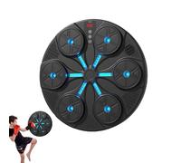 Máquina De Boxeo Musical - 8 Modos De Objetivo Interactivo Inteligente,con Iluminación RGB, De Pared Y Música | para Mujeres y Adultos, Entrenamiento en Casa, Oficina