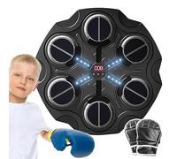 Máquina De Boxeo Musical,Guantes De Boxeo,montada En La Pared,Smart Music Machine Boxing LED,Real Boxing Experience,Máquina De Boxeo Para Niños,Equipo De Entrenamiento Interior Máquina De Boxeo