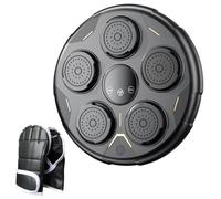 Máquina de boxeo musical, juego de perforación, entrenador interactivo, entrenamiento de boxeo arcade con puntuación digital, máquina de boxeo musical con ritmos pulsantes y luces LED, dispositivo
