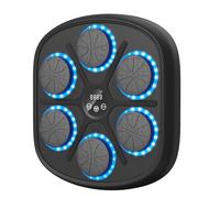 Máquina de Boxeo Musical LED Bluetooth con 9 Velocidades y Contador