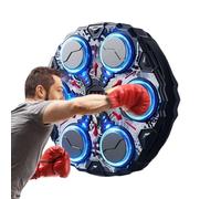 Máquina De Boxeo Musical: Máquina De Perforación De Pared Duradera Para Ejercicios Inteligentes, Equipo De Ejercicios Interactivo, Equipo De Gimnasio En Casa | Máquinas De Boxeo Para Entusiastas Del F