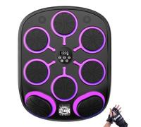 Máquina de Boxeo Musical para Adultos, 2025 Nueva Boxeo de Pared con Música engrosada con Guantes de Boxeo, 9 Modos de Velocidad y Contador Inteligente, Máquina de Boxeo Musical para Regalos para