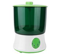 Máquina De Brotes De Frijol Kits De Germinador De Semillas Máquina Automática De Brotes De Frijol Para El Hogar Máquina De Brotes De Doble Capa Para Rábano, Alfalfa, Pasto De Trigo(EU 220V)