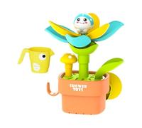 Máquina De Burbujas - 15,3x10,3x19,6cm ABS | Juguetes De Baño De Flores con | Juego De Vasos De Riego Interactivos | Juguete De Baño Divertido para Niños Y Niñas De 1 A 3 Años, Regalo para Duc