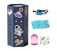 Máquina de Burbujas a Pilas | Juguete Automático con Pegatinas de Astronauta,Máquinas de Burbujas para Niños | para Exterior, Jardín, Navidad, Cumpleaños, Pascua, Niños,