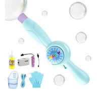 Máquina De Burbujas - ABS | Máquina De Burbujas De Niebla | Varitas De Burbujaş Para Juegos, Niños, Vacaciones, Celebraciones, Actividades Al Aire Libre, Aventuras, Playa, Juegos, Temporada De Verano,