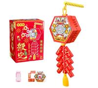 Máquina de Burbujas - Accesorios de Año Nuevo, Máquina para Hacer Burbujas | Máquina automática de burbujas de con luces y sonidos, juguete de año nuevo LED de mano, juguete de bur