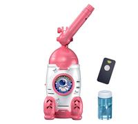 Máquina de Burbujas Automática | Funciona con Pilas y con Luces,Máquina de Burbujas con Forma de Cohete - para Jardín, Playa, Camping, Piscina, Cumpleaños, Bodas, Regalos