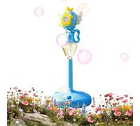 Máquina de Burbujas automática - High-Performance con luz, Verano, Altura Ajustable Veraniego, para niños Cumpleaños Festivales Bodas | Multipurpose Outdoor Indoor Utility