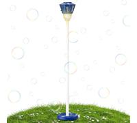 Máquina De Burbujas con Altura Ajustable - Máquina Automática De Burbujas De Pie con Luces Musicales, | BubbleBlower Interactivo Juego Al Aire Libre, Y Diversión Activa: Independiente, Fácil Co