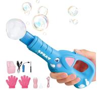 Máquina De Burbujas con Efecto Niebla para,Juego De Niebla Recargable,Soplador Automático De Burbujas con Luces Y Música | Destinado a, Playa, Verano