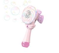 Máquina de burbujas, con solución y molinillo, juguete automático de fiesta - Generador eléctrico de burbujas para niños | Para niños niñas jardín patio playa piscina fiesta cumpleaños esta