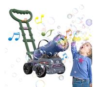 Máquina de burbujas cortadora de césped, máquina de burbujas automática Creadora de burbujas al aire libre creativa, novedad Bubble Maker Blower Creador de burbujas eléctrico