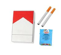 Máquina de burbujas de cigarrillos realista, mini soplador de burbujas, artículo de broma para fiestas, alivio del estrés, ideal como regalo para adultos, niños, juguetes sin humo