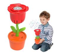 Máquina de Burbujas de Girasol - para Burbujas de Exterior, Juguete Eléctrico con Espectáculo Musical, Ventilador de Actividad para Niños, Máquina para Portátil con Efectos Div