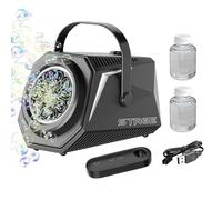 Máquina de burbujas de gran capacidad, máquina de burbujas para escenarios de bodas, máquina automática de soplado de burbujas, máquina de burbujas de jabón con control remoto de gran capacidad para