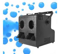 MáQuina De Burbujas De Humo Denso De Alta Resistencia Con 8 Canales Rgbw Y 24 Luces Led - MáQuina De Niebla De 1500 W Con Altura De PulverizacióN De 16-32 Pies, Patas Antideslizantes DualNozzle