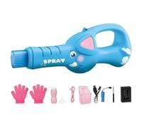 Máquina De Burbujas De Niebla, Luces Y Música Integradas, 23x10x5,6 Cm, Soplador De Burbujas De Niebla, Fabricante De, Seguro Y Fácil para Los Niños, para Fiestas Infantiles, Playa, Juegos De