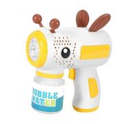 Máquina De Burbujas | Juguetes Brillantes Para El Verano Tema De Cartón,Soplador Automático De Burbujas Luminoso - Para Juegos Al Aire Libre Patio Del Baño Fiestas Cumpleaños Halloween Navidad