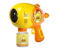 Máquina de Burbujas - Máquina de Burbujas Fuera del Juego, Little Yellow Duck | Máquina de Burbujas automática eléctrica Juguete para Parques Infantiles