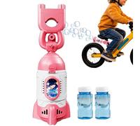 Máquina de burbujas para bicicleta,con juguete luminoso forma cohete para ciclismo | Máquina automática de burbujas recargable con control remoto - para bicicleta Moto Ciclismo actividades estivales