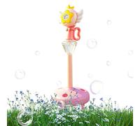 Máquina de Burbujas para Niños - con luz, Verano, Altura Ajustable,Generador de Burbujas Tipo Farola para - para Celebraciones, cumpleaños, Festivales, Bodas, Eventos, jardín, césped, Parque