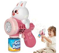 Máquina de Burbujas para Niños,Creador de Pompas de Forma Animal - con Asas Ergonómicas, Portátil para Actividades de Verano, Juegos en Playa y Fiestas