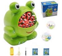 Máquina de Burbujas Rana Automática, Máquina de Burbujas para Niños, Maquina de Pompas de Rana, Pistola de Burbujas para Niños, Portátil Máquina de Hacer Burbujas para Fiestas, para Juegos Exterior