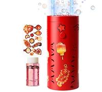 Máquina de Burbujas - Sopladora de Burbujas Infantil con Sonido y Luz | Máquina de de Papá Noel para Bodas, Festivales de cumpleaños, espectáculos navideños, Pistas de Baile, Clubes n