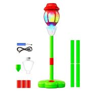 Máquina De Burbujas Vertical - Juguete Ajustable con Control Remoto Y Luz De Pie | Máquina de Burbujas para Niños - para Jardín Cumpleaños Playa Piscina Parque Boda Reunión Familiar Camping