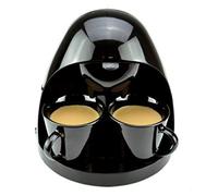 Máquina de Café American Coffee Machine Mini Home Office Double Cups Coffee Maker Portable Small Kit Interesante, HUANGHAIQIU