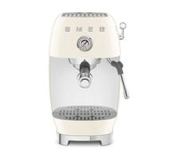 Máquina de Café con Cold Brew SMEG ECF03CREU (15 Bar - Café molido y pastillas - Crema)