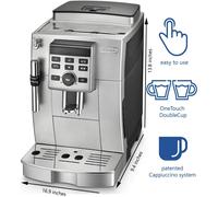 Máquina De Café / Espresso - Delonghi Magnifica S ECAM 23.120.SB - Plata - NUEVO