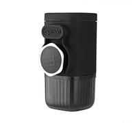 Máquina de café espresso portátil amigable para viajes, cafetera manual de prensa manual con fácil limpieza para entusiastas al aire libre