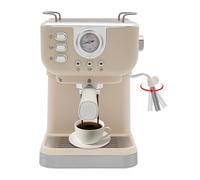 Máquina de café espresso semiautomática de 20 bar, cafetera espresso con función de espuma de leche de 1,5 L, cafetera espresso compacta de 1050 W, cafetera pequeña para café moca latte, caramelo y